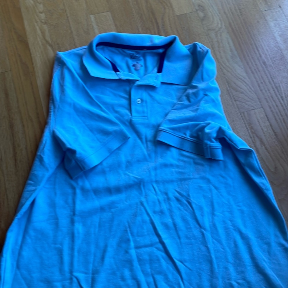 men’s polo light blue shirt